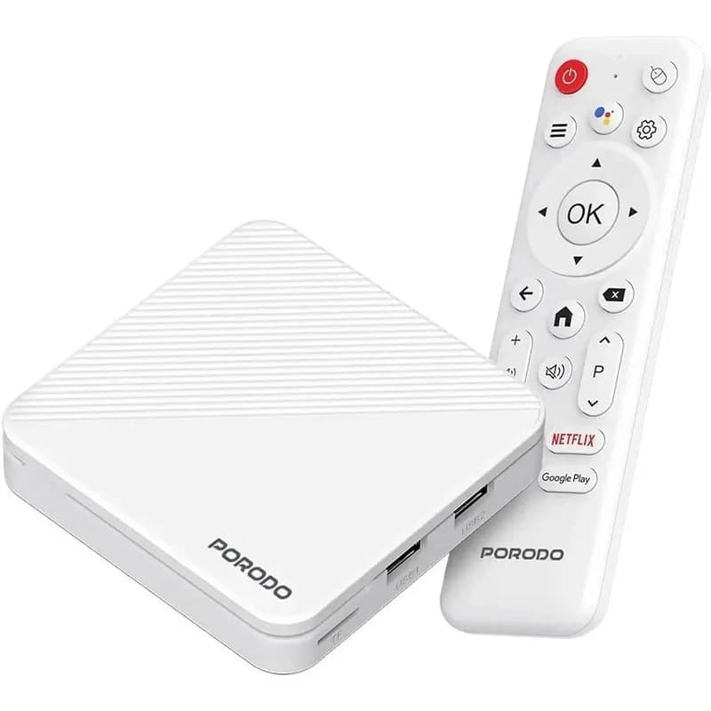 اندروید باکس پرودو مدل PORODO PDH96MAXWH Echobox Android TV Box