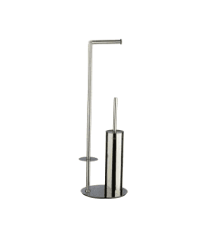 استند دستمال و برس ایستاده اسمارت طرح آردیچ رنگ کروم کد 6140
