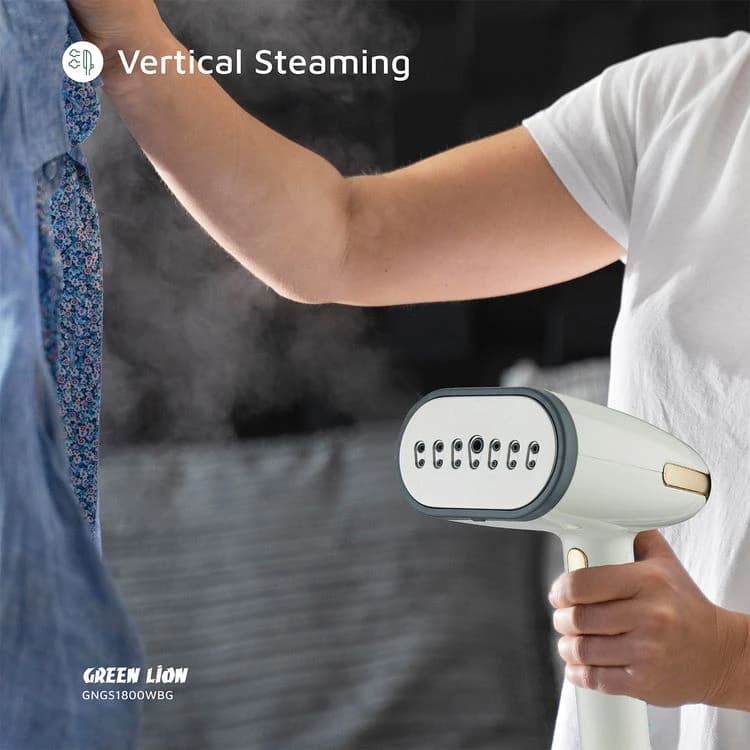 اتو بخار مسافرتی گرین لاین مدل GREEN LION GNGS1800WBG 1800W STEAM بژ — تصویر ۳