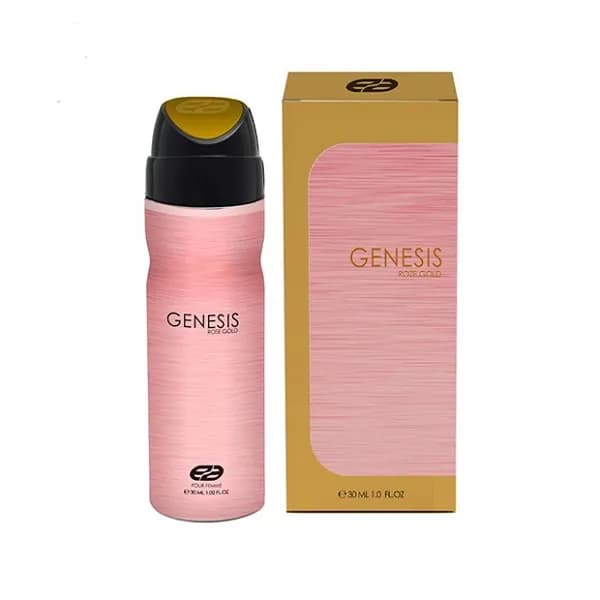عطر زنانه عمادآرا مدل Genesis Rose Gold جنسیس رزگلد حجم 30 میل