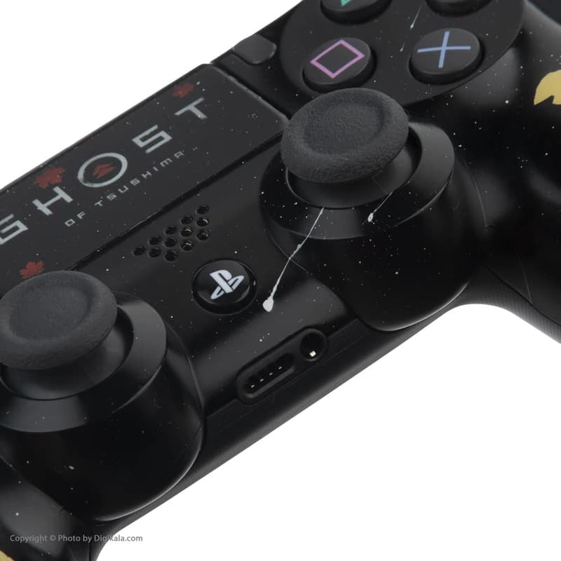 دسته بازی های کپی سونی مدل SONY PS4 Dualshock 4 HIGH COPY طرح Ghost of Tsushima — تصویر ۷