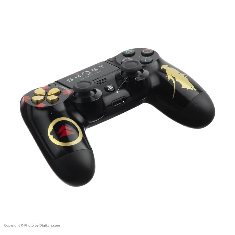 دسته بازی های کپی سونی مدل SONY PS4 Dualshock 4 HIGH COPY طرح Ghost of Tsushima — تصویر ۴