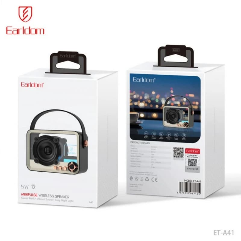 اسپیکر بلوتوثی پرتابل ارلدام مدل EARLDOM ET-A41 — تصویر ۲