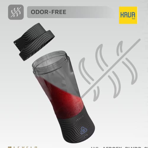 Levelo Portable Carbon Fiber AeroFlex Blender | مخلوط‌کن پرتابل Levelo با بدنه فیبر کربن و ظرفیت ۷۰۰ میلی‌لیتر — تصویر ۲
