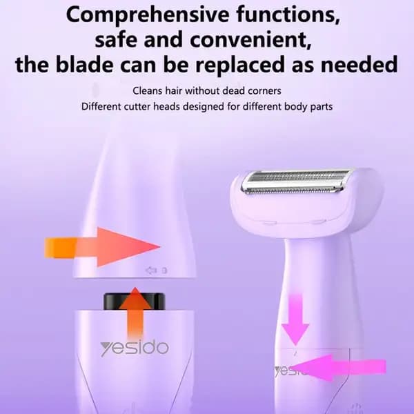 ماشین اصلاح بدن یسیدو مدل YESIDO MG26 Body Hair Trimmer — تصویر ۶
