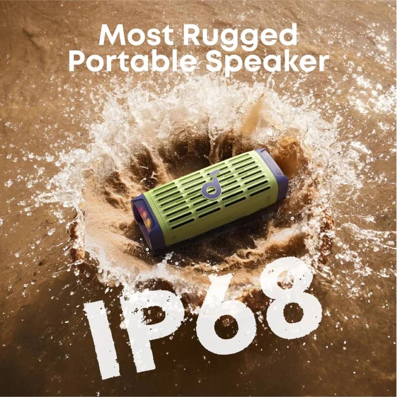 اسپیکر بلوتوثی پرتابل انکر مدل ANKER Soundcore Boom3i D5100010 رنگ مشکی — تصویر ۵