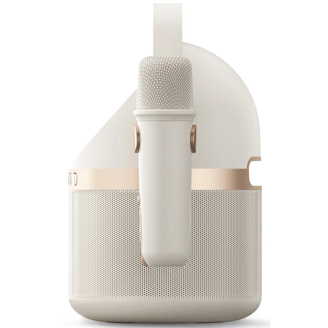 اسپیکر بلوتوثی پرتابل میکروفن دار کارائوکه فیلیپس مدل PHILIPS TAS2509WT سفید — تصویر ۵