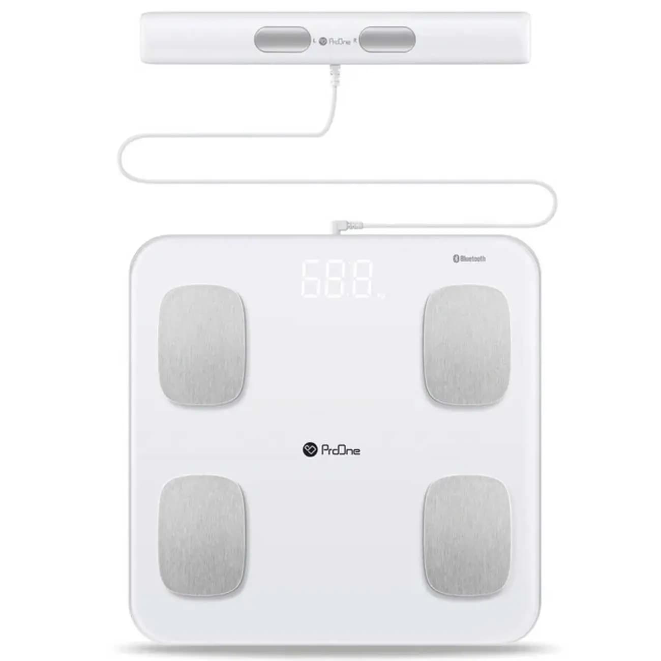 ترازو دیجیتال هوشمند پرووان مدل PROONE BODY LAB رنگ سفید