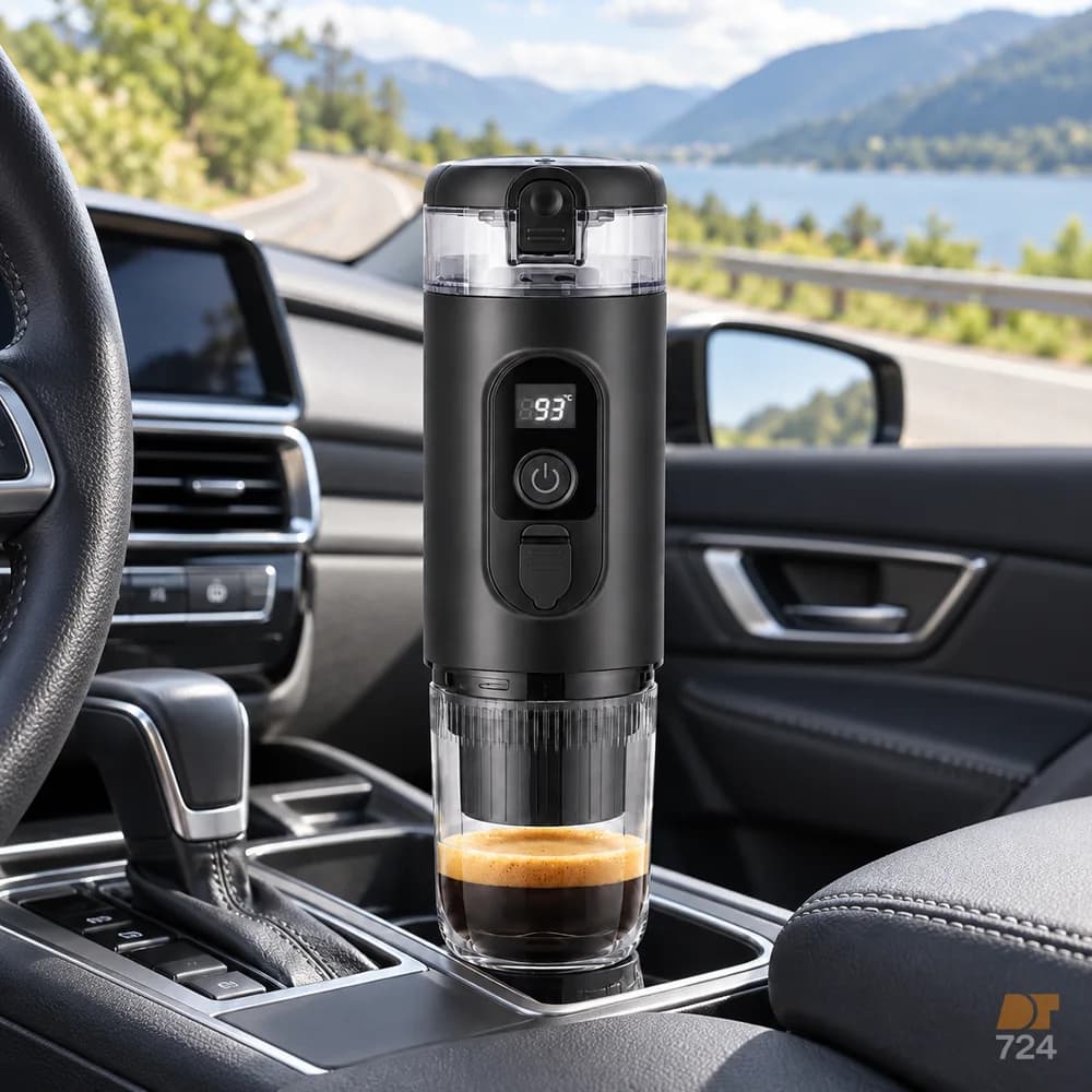 اسپرسو ساز شارژی قابل حمل مدل PORTABLE ESPRESSO MACHINE JY-001BX — تصویر ۱۰