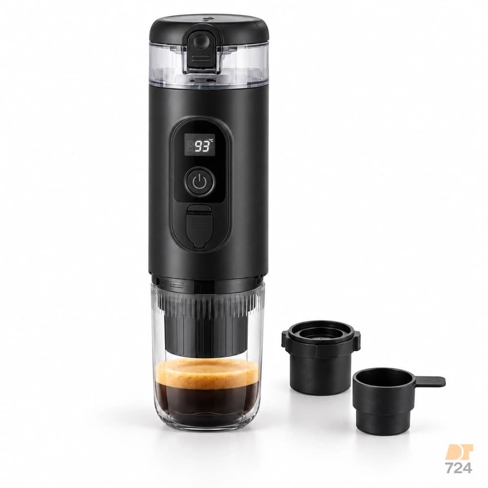 اسپرسو ساز شارژی قابل حمل مدل PORTABLE ESPRESSO MACHINE JY-001BX — تصویر ۱۱