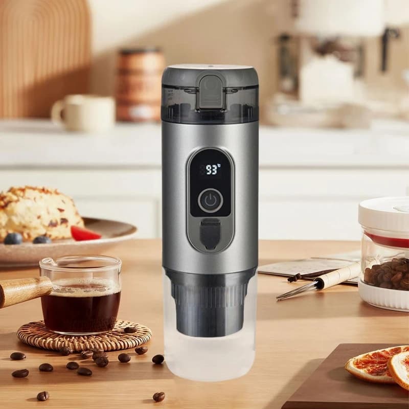 اسپرسو ساز شارژی قابل حمل مدل PORTABLE ESPRESSO MACHINE JY-001BX — تصویر ۷