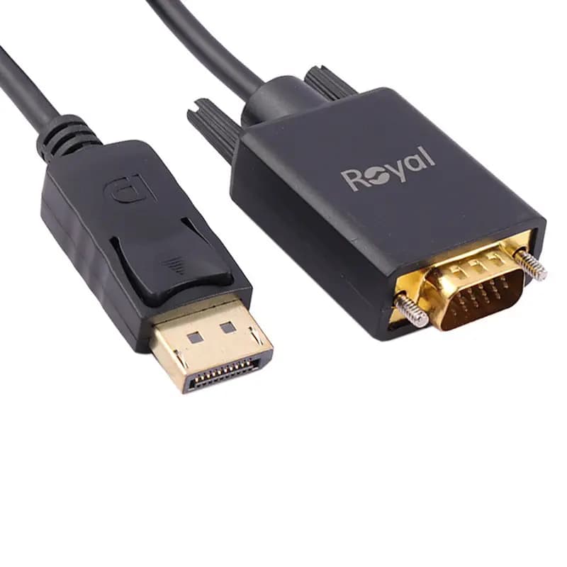 کابل تبدیل DisplayPort به VGA رویال طول 3 متری