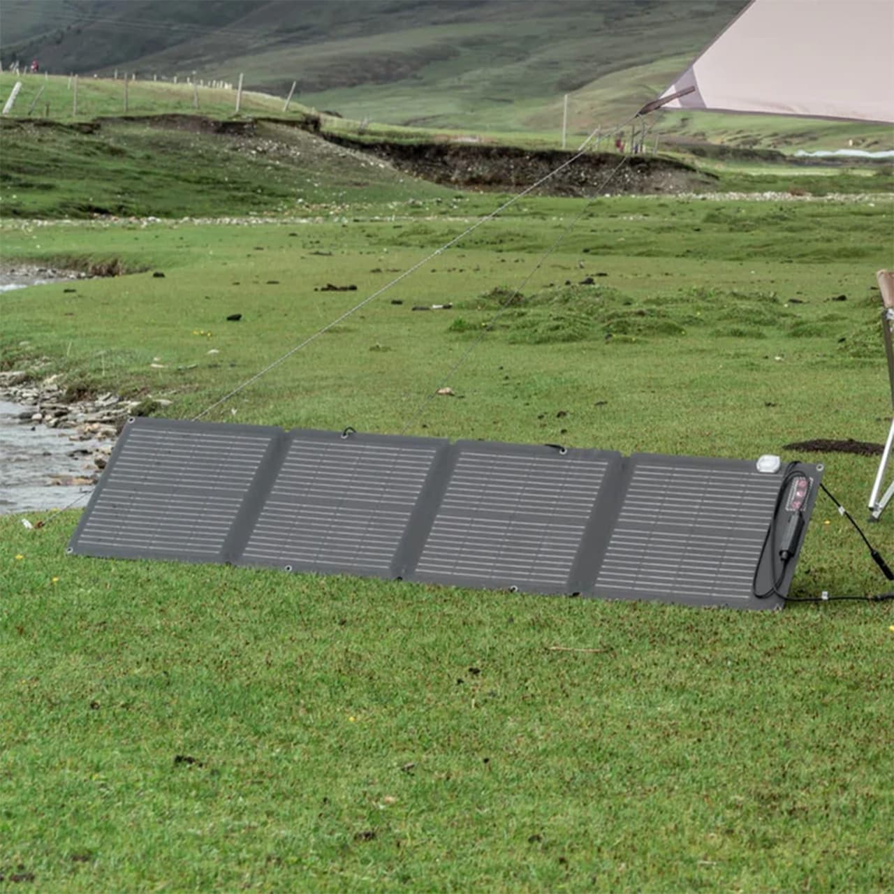 پنل خورشیدی پرتابل اکوفلو EcoFlow 110W Portable Solar Panel — تصویر ۳