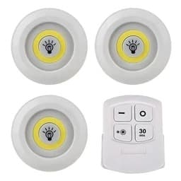 چراغ زیر کابینتی ریموت‌دار 3in1 اورجینال | بسته 3 عددی