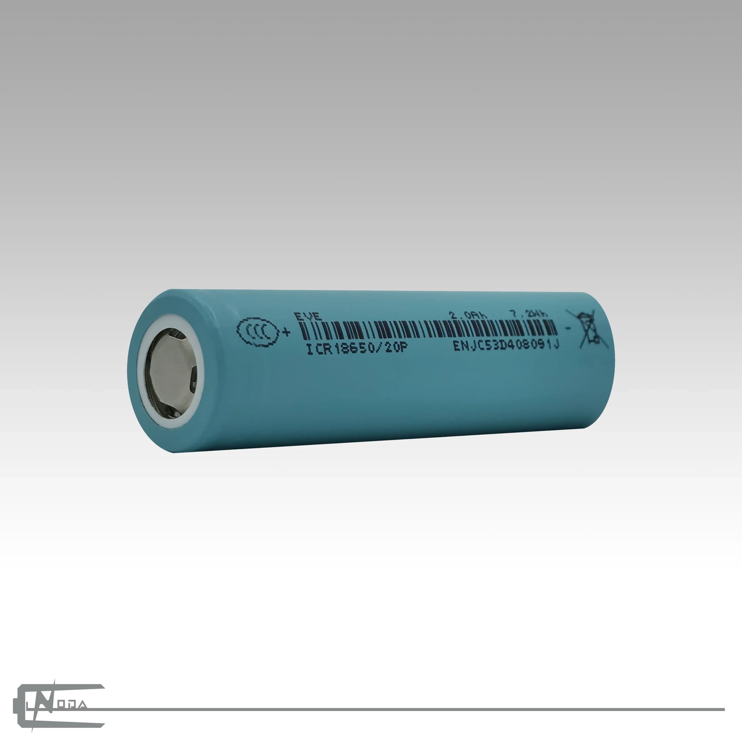 باتری 18650 لیتیوم-یون اوآ مدل سرتخت 2000MAh — تصویر ۲