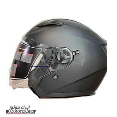 کلاه کاسکت بدون فک FLASH مدل 868 MATT BLACK