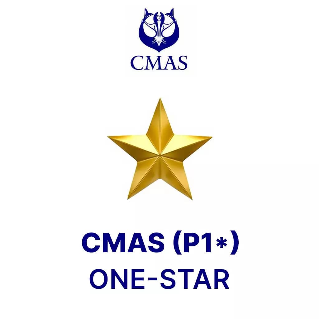 دوره آموزش غواصی یک ستاره CMAS