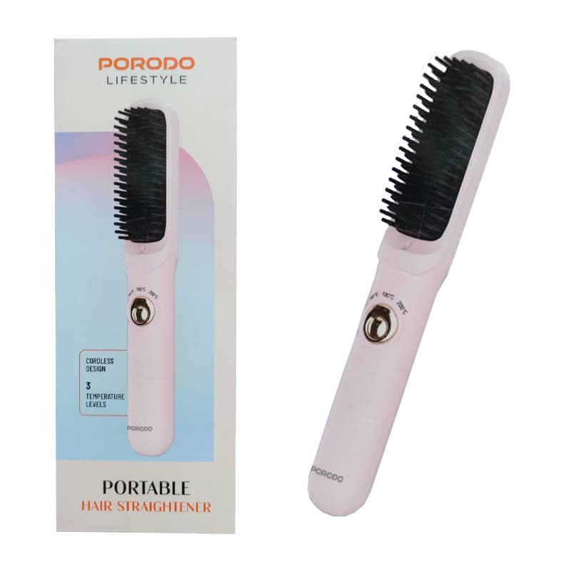 برس حرارتی شارژی مو پرودو Porodo Portable Hair Straightener PDBL118