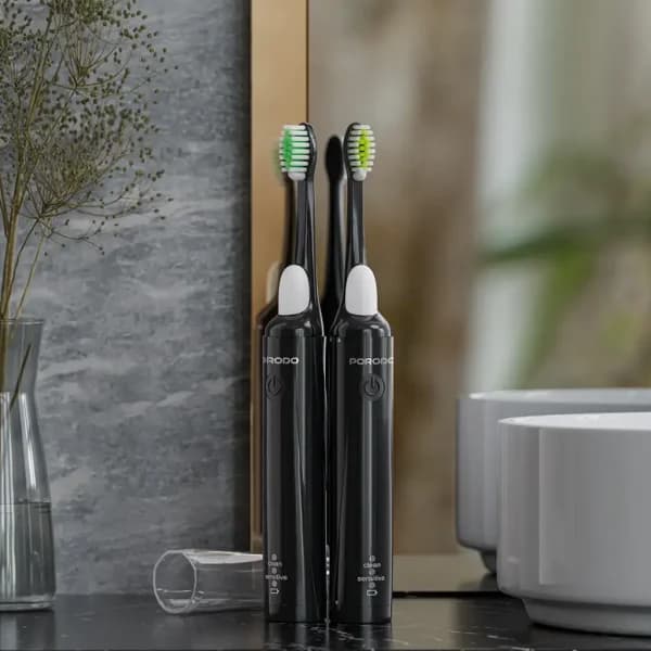 مسواک برقی شارژی پرودو مدل Porodo rechargeable electric toothbrush LFST905wh — تصویر ۵