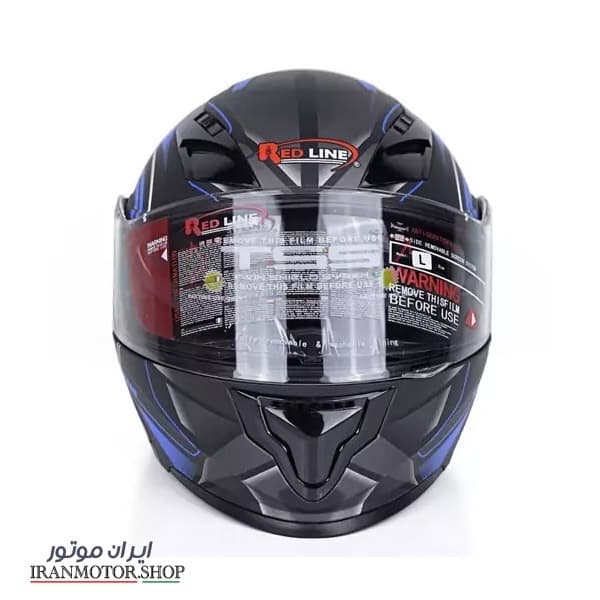 کلاه کاسکت فک متحرک ردلاین مدل 939 طرح blue time — تصویر ۳