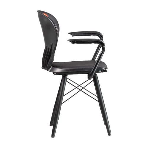 رزتی دسته دار فلاپ مشکی پایه استاتیک C023-E — تصویر ۲