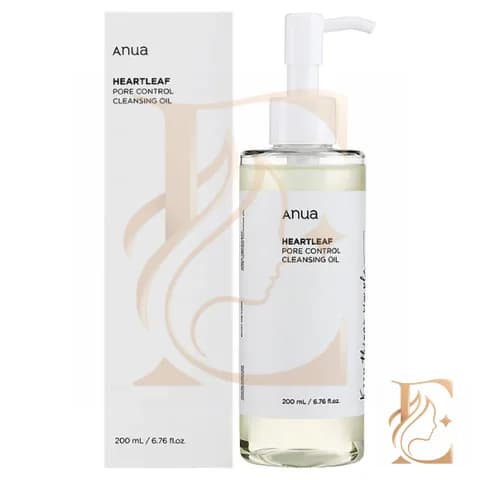 روغن پاک کننده و کنترل منافذ آنوا Anua Heartleaf Pore Control Cleansing Oil – حجم 200 میل