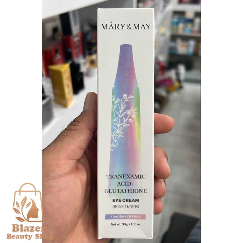 کرم دور چشم مری اند می Mary & May حاوی ترانگزامیک اسید و گلوتاتیون – ۳۰ گرم