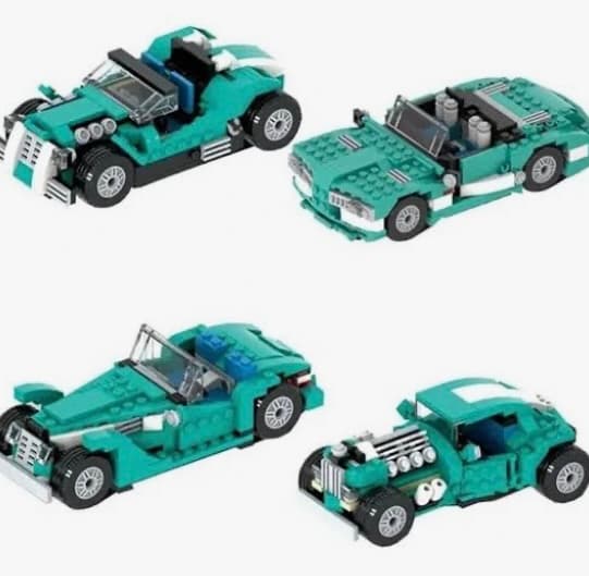 لگو ماشین کلاسیک 12 مدل | ساختنی Classic Car 239 قطعه — تصویر ۴