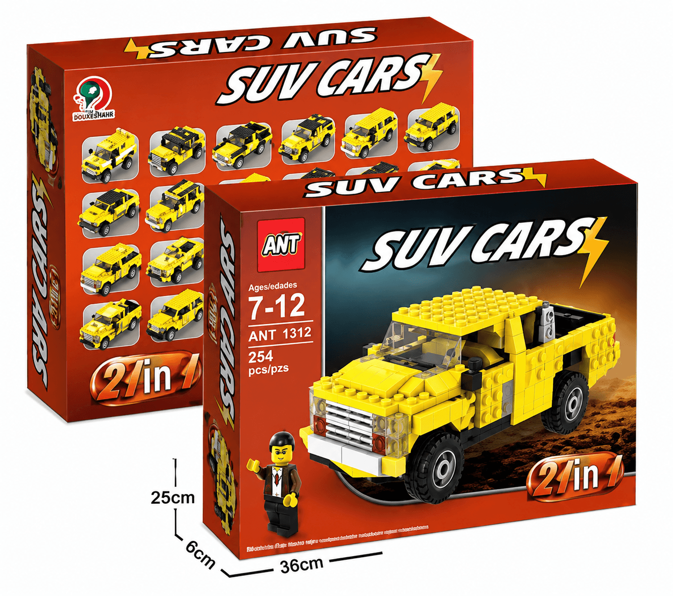 لگو ساختنی ۲۱ مدل ماشین شاسی بلند SUV Cars مدل 2in1