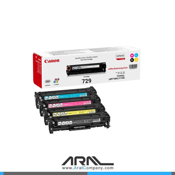 ست رنگی کارتریج کانن مدل CANON 729