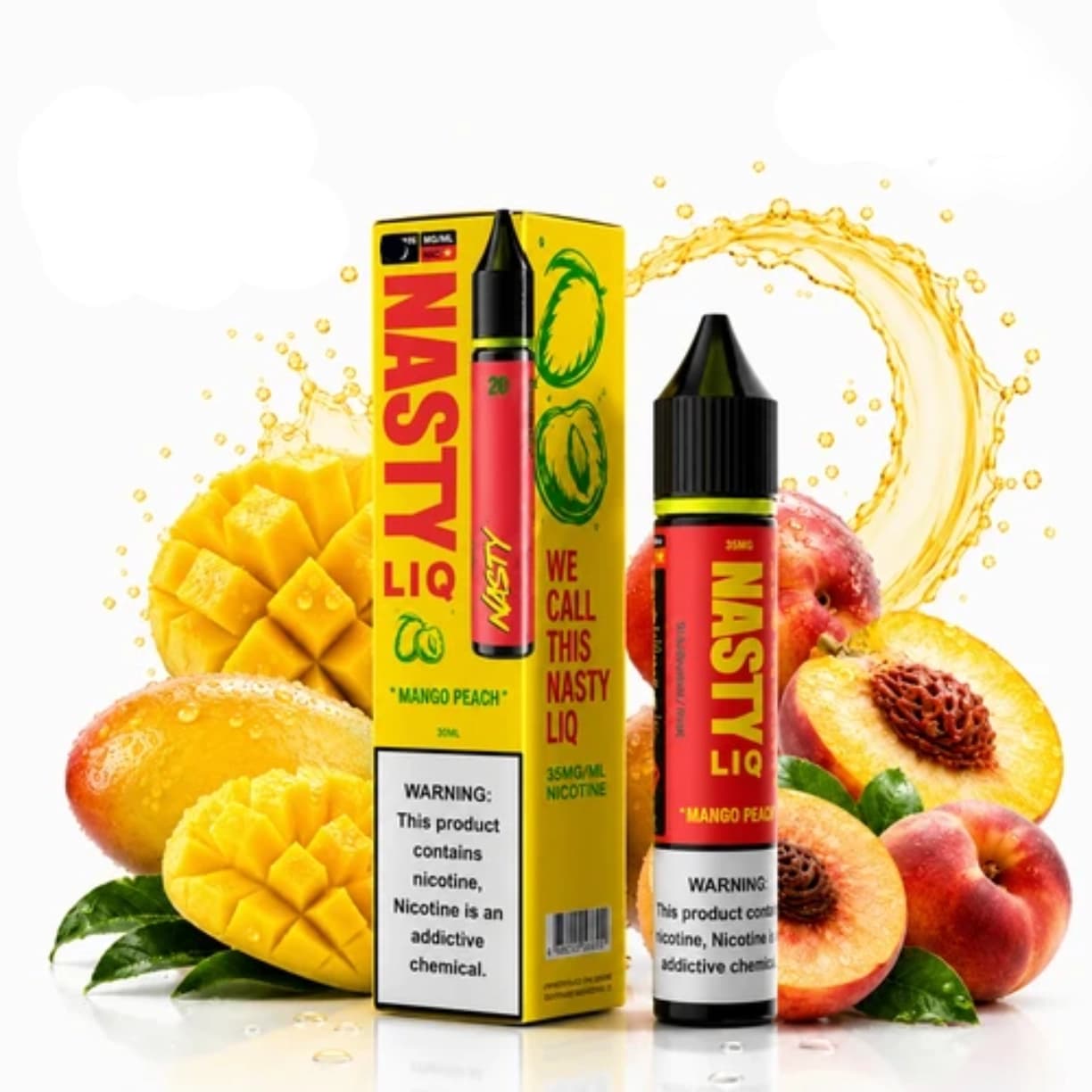 منگو پیچ نستی (Nasty Liq Mango Peach)