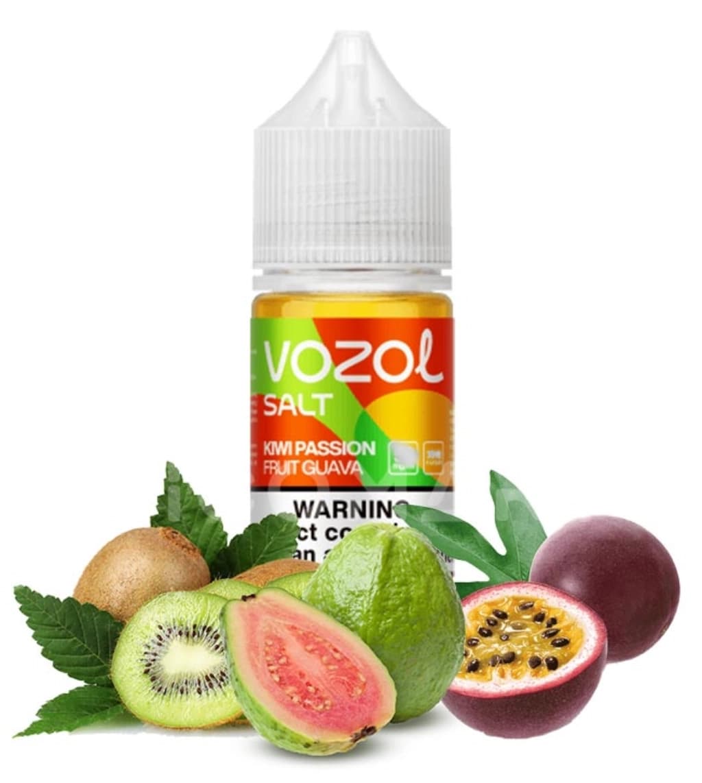 وزول کیوی، پشن‌فروت و گواوا (VOZOL Salt Kiwi Passion Fruit Guava)