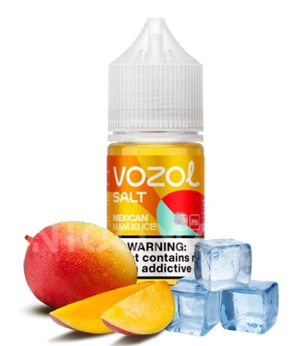 وزول طعم انبه مکزیکی یخ (VOZOL Salt Mexican Mango Ice)