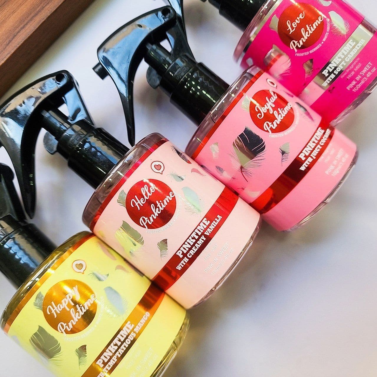 عطر مو طرح Pink TIME — تصویر ۲