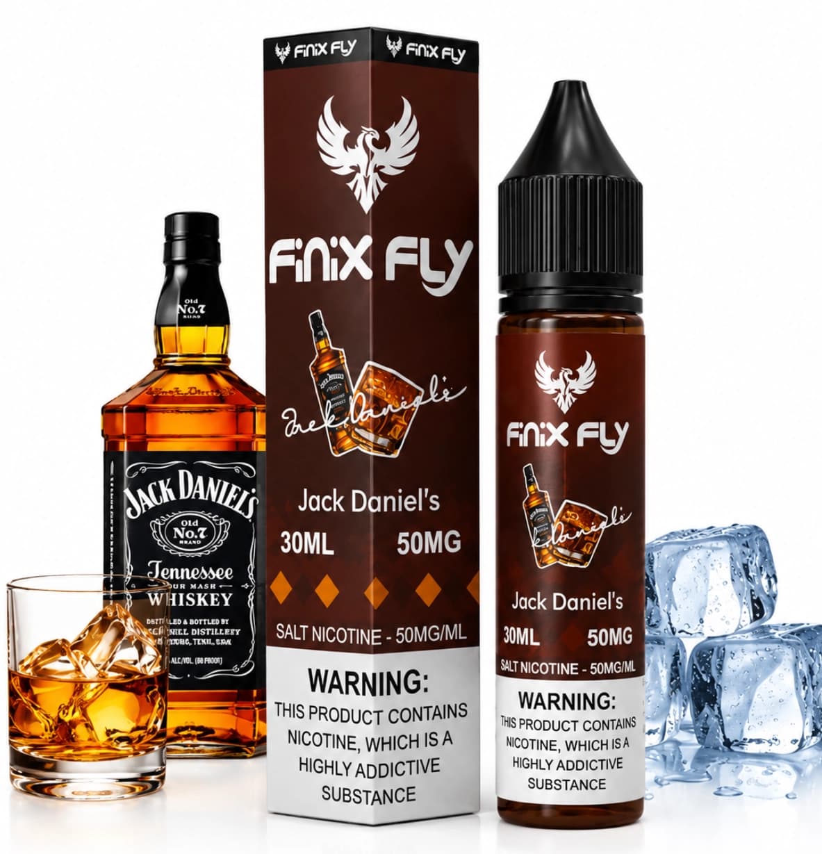 فینیکس فلای طعم جک دنیلز (Finix Fly Jack Daniel’s)