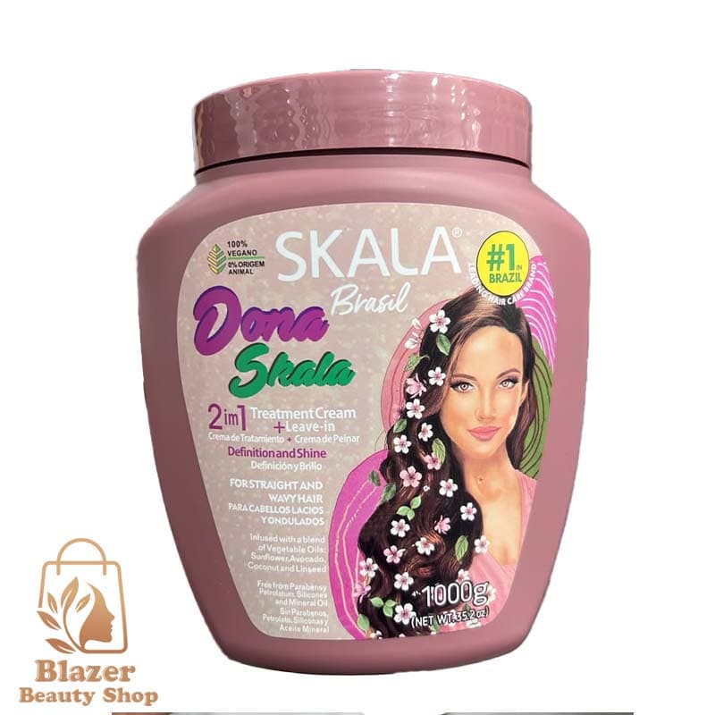 کرم و ماسک مو ۲ در ۱ اسکالا مدل دونا اسکالا (Dona Skala) حجم ۱۰۰۰ گرم | اصل