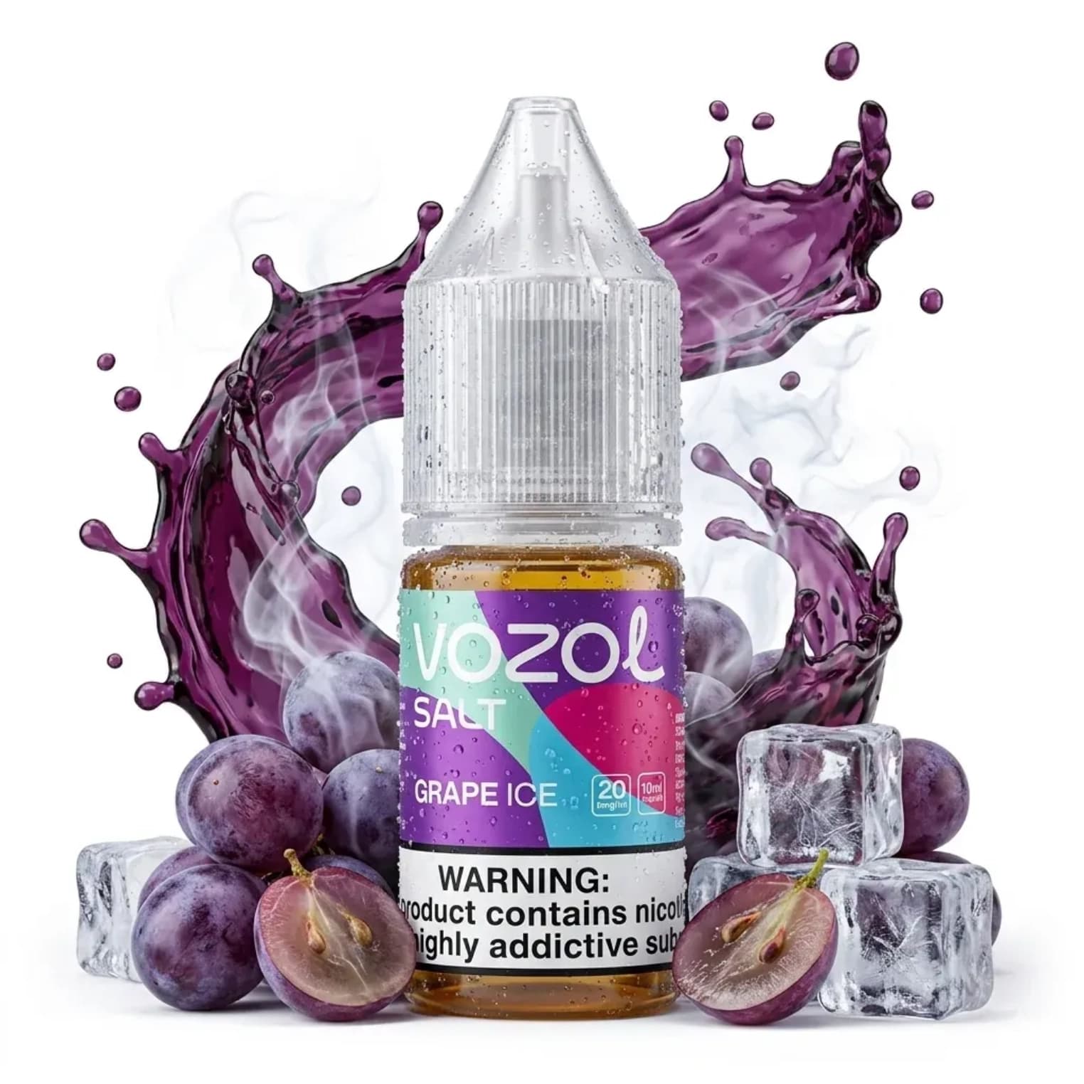 ووزول طعم انگور یخ (Vozol Grape Ice)