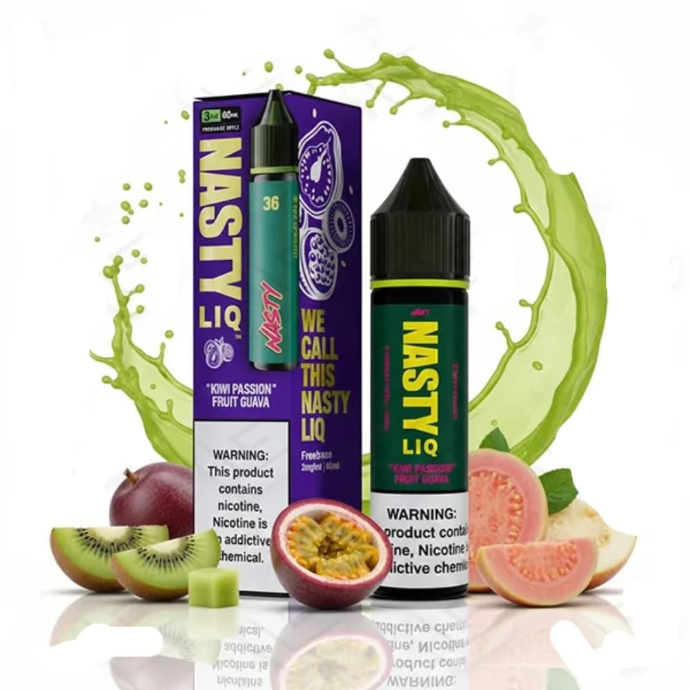 جویس نستی کیوی پشن فروت گواوا (Nasty LiQ Kiwi Passion Fruit Guava )