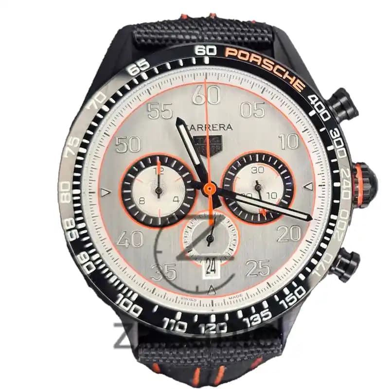 ساعت مچی مردانه تگ هویر پورشه new مشکی نارنجی Tag Heuer Porsche new Black Orange
