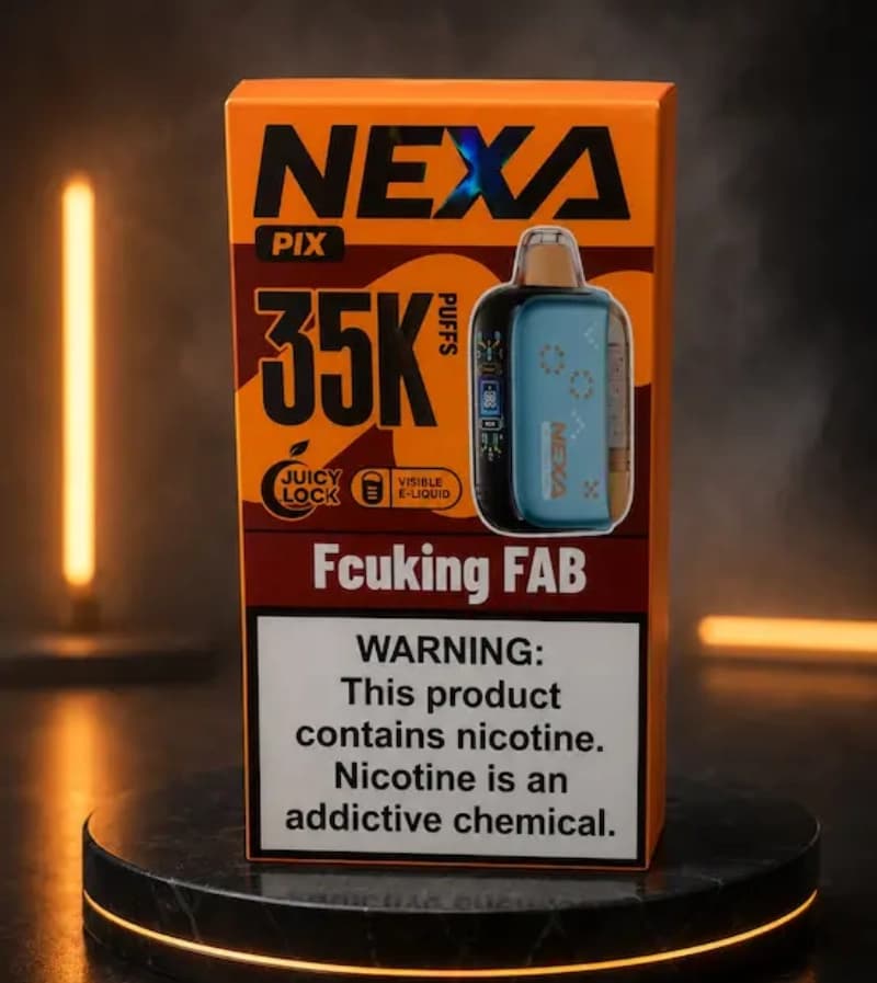 یکبار مصرف 35000 طعم میکس باحال میوه های استوای… (Fcuking FAB) نکسا NEXA