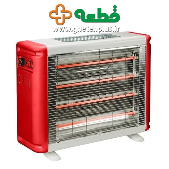 بخاری برقی فن دار 6 شعله راین