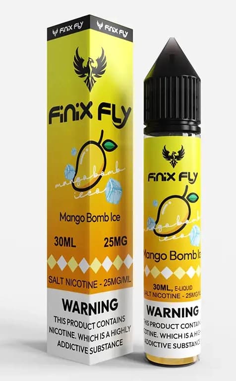 فینیکس فلای طعم انبه ابدار و شیرین یخ (Finix Fly Mango Bomb Ice)