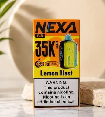 یکبار مصرف 35,000 طعم انفجارلیمو (lemon blast) نکسا NEXA