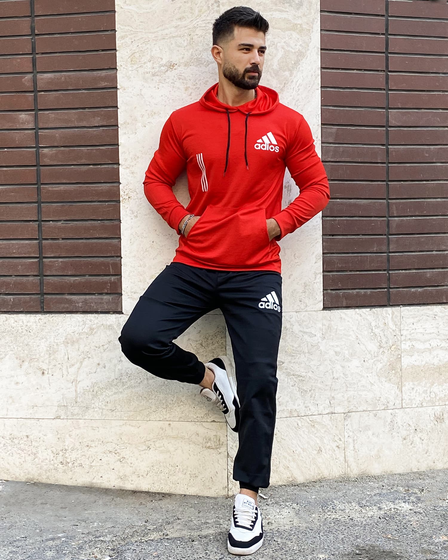 ست هودی و شلوار Adidas مدل Arena — تصویر ۹