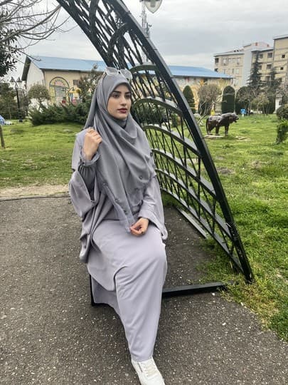 ست روسری و ساق مدل پرنیان (کد 704) — تصویر ۲