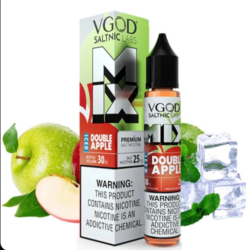 سالت ویگاد دوسیب یخ _MIX ICED DOUBLE APPLE — تصویر ۲