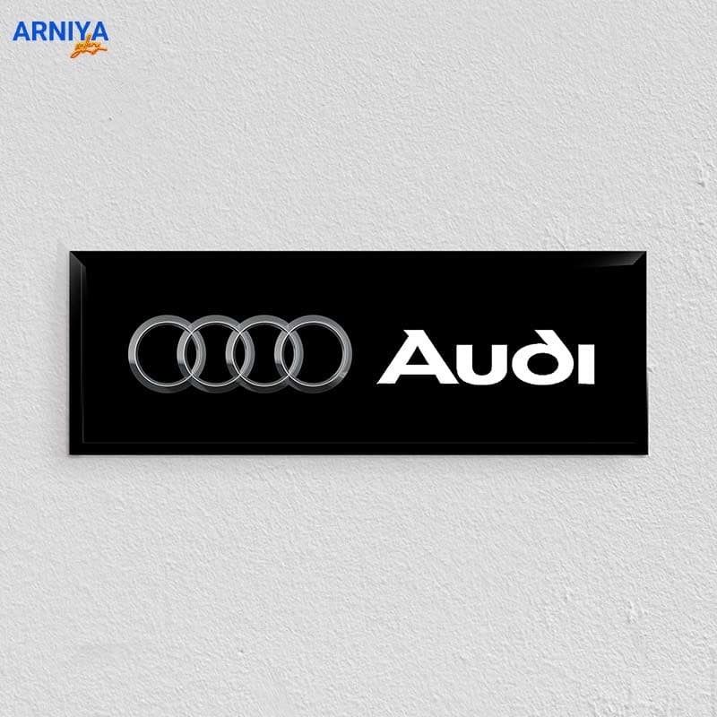 تابلو آرم آ او دی Audi — تصویر ۲