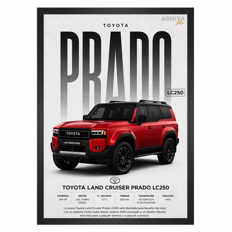 تابلو ماشین پرادو Toyota Prado
