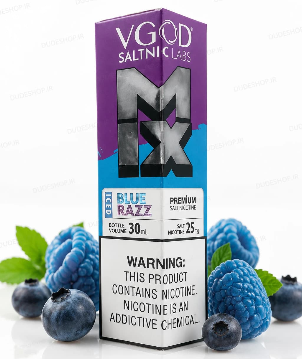 ویگاد تمشک آبی یخ VGOD Mix Blue Razz Iced
