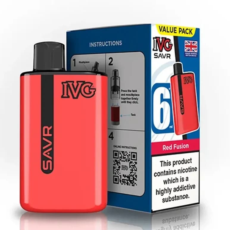 یکبار مصرف 3000 پاف red fusion IVG